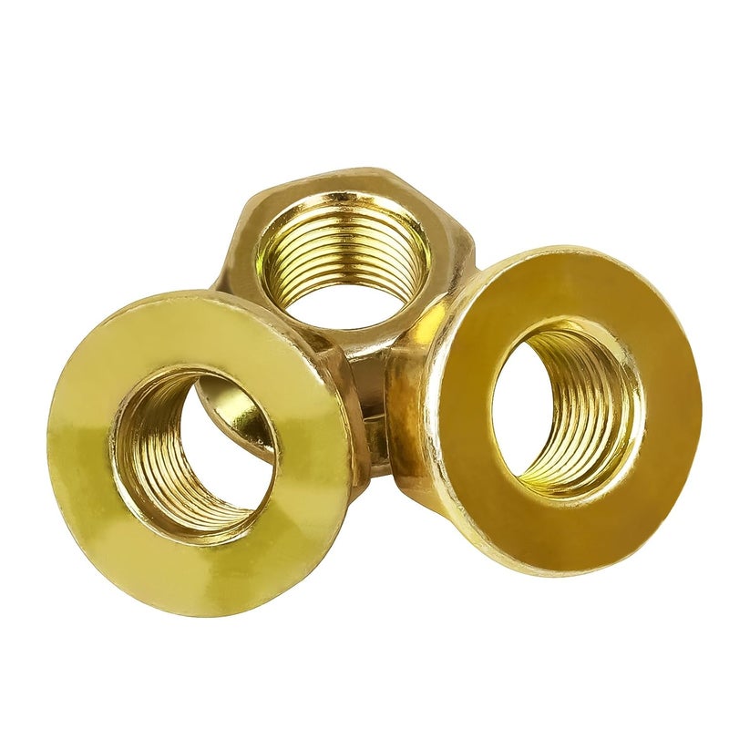 CLSR2U Store Hex Flange Nut Fit for Cub Spindle -712-0417 Blade Nuts Fit for Cub LT1040 LT1042 LT1046 Mower Deck Spindles, Spindle Nut Fit for MTD Craftsman Troy Bilt Mower, Replaces 912-0417A (3 Pack) - Image 1